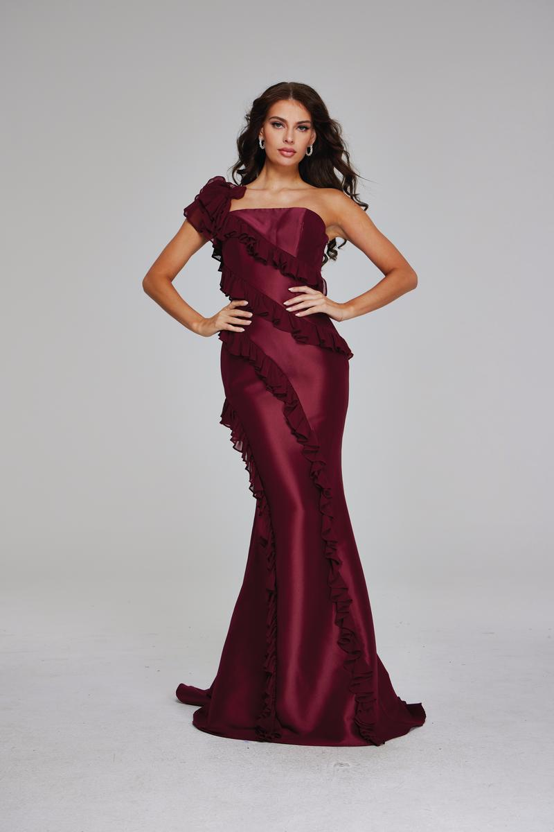 Jovani Evening 40751 - Burgundy