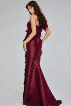 Jovani Evening 40751 - Burgundy