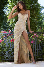 Jovani Signature Collection 40877 - Nude
