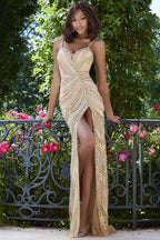 Jovani Signature Collection 40877 - Nude