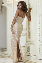 Jovani Signature Collection 40887 - Nude/Silver