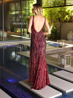 Primavera Couture Prom 4103 - Burgundy