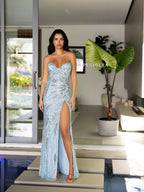Primavera Couture Prom 4108 - Powder Blue