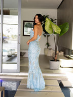 Primavera Couture Prom 4108 - Powder Blue