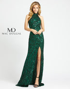 Mac Duggal Evening 4112D - Bottle Green