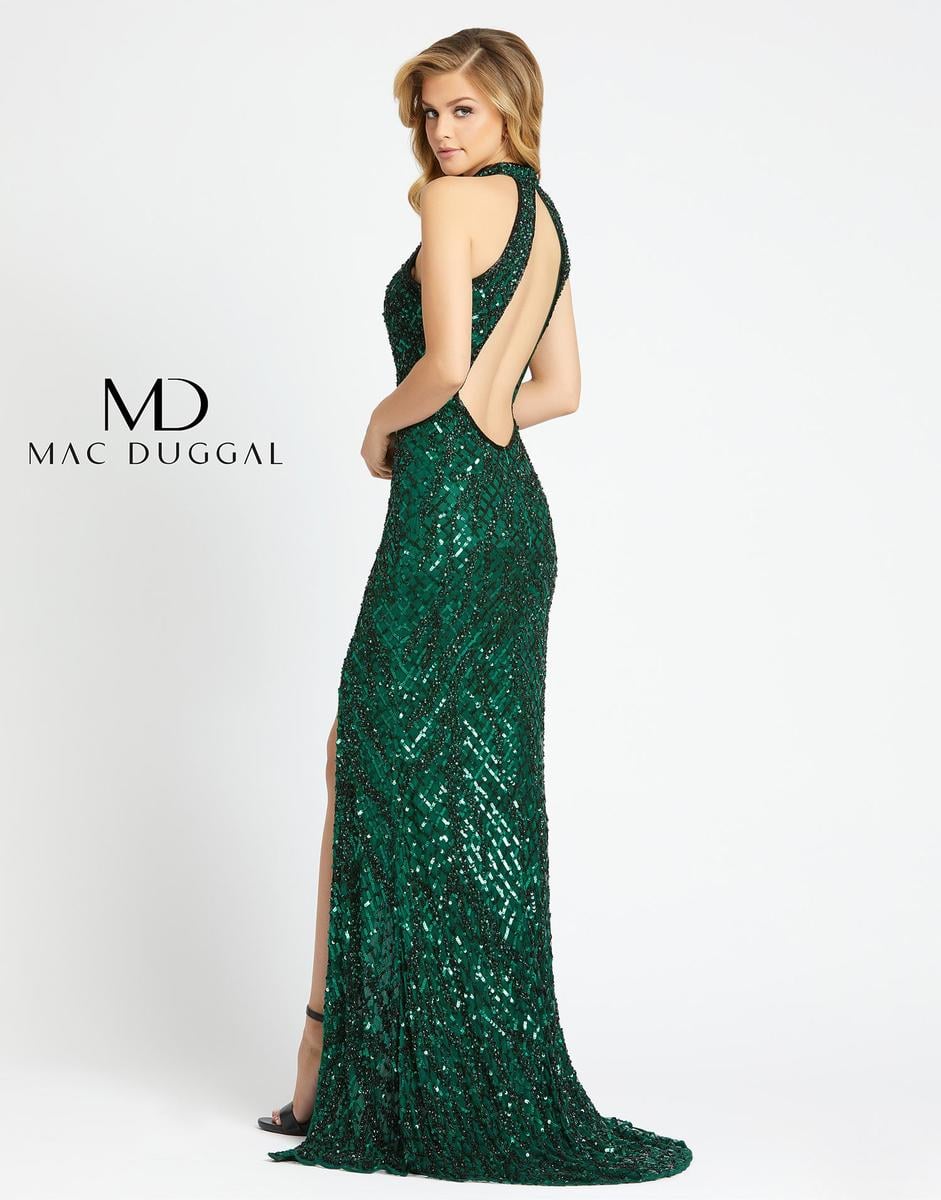 Mac Duggal Evening 4112D - Bottle Green