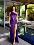 Primavera Couture Prom 4112 - Purple