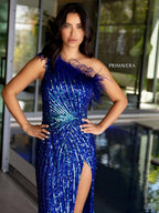 Primavera Couture Prom 4112 - Royal Blue