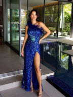 Primavera Couture Prom 4112 - Royal Blue
