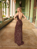 Primavera Couture Prom 4115 - Coffee