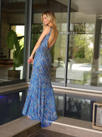 Primavera Couture Prom 4117 - Peacock