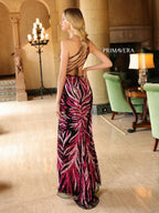 Primavera Couture Prom 4119 - Black/Red