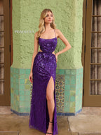 Primavera Couture Prom 4125 - Purple