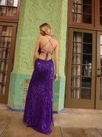 Primavera Couture Prom 4125 - Purple