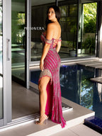 Primavera Couture Prom 4127 - Fushia
