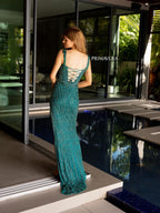Primavera Couture Prom 4127 - Teal