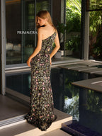 Primavera Couture Prom 4131 - Black Multi