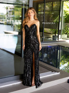 Primavera Couture Prom 4134 - Black