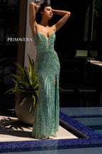 Primavera Couture Prom 4134 - Mint