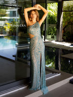 Primavera Couture Prom 4135 - Light Blue