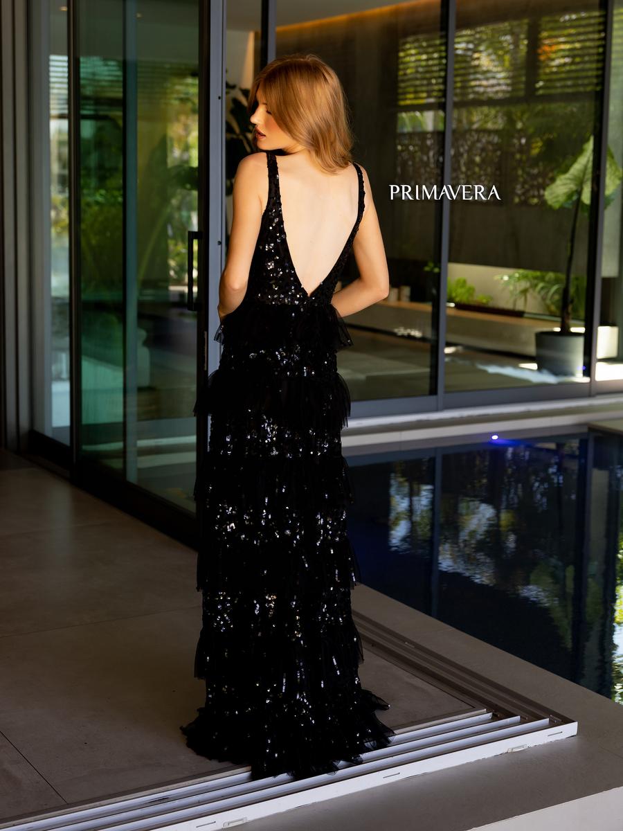Primavera Couture Prom 4142 - Black