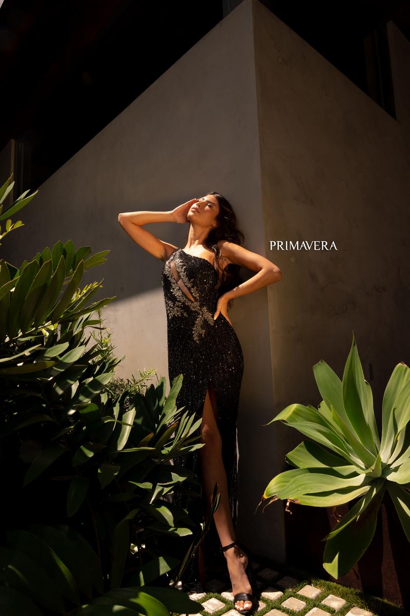 Primavera Couture Prom 4144 - Black