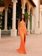 Primavera Couture Prom 4150 - Orange