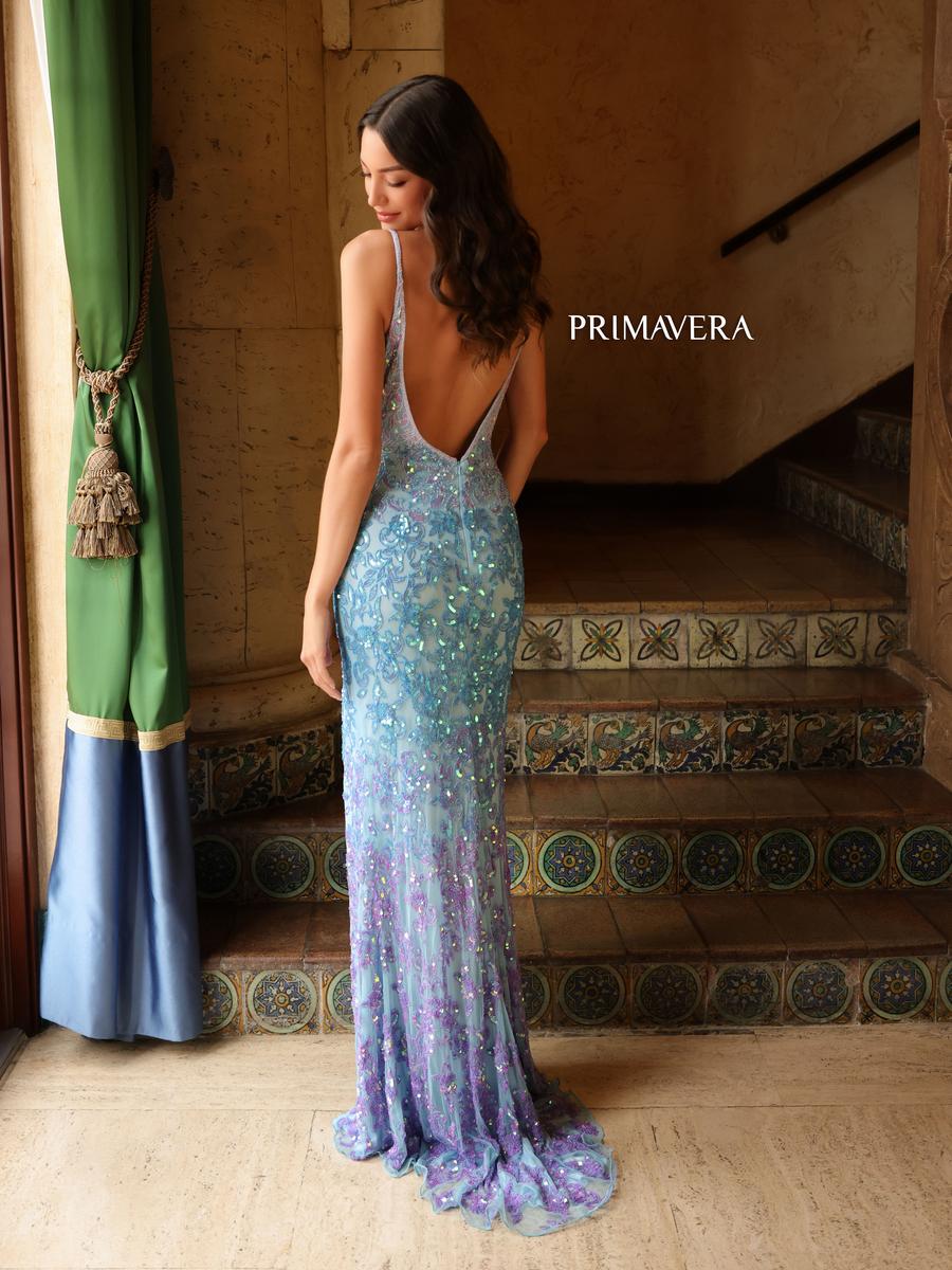 Primavera Couture Prom 4150 - Crystal Blue