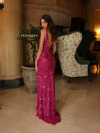 Primavera Couture Prom 4153 - Fushia