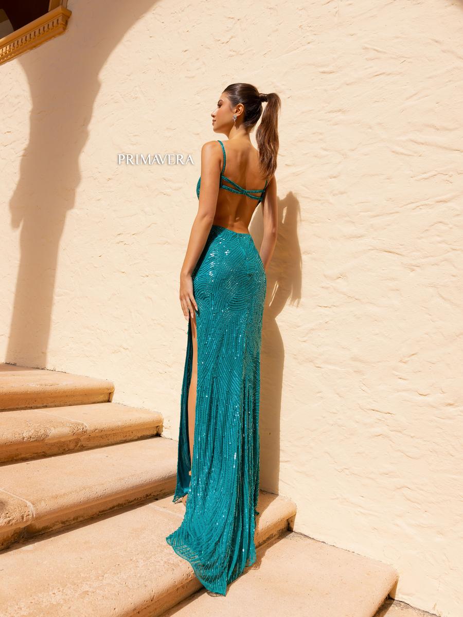 Primavera Couture Prom 4159 - Teal