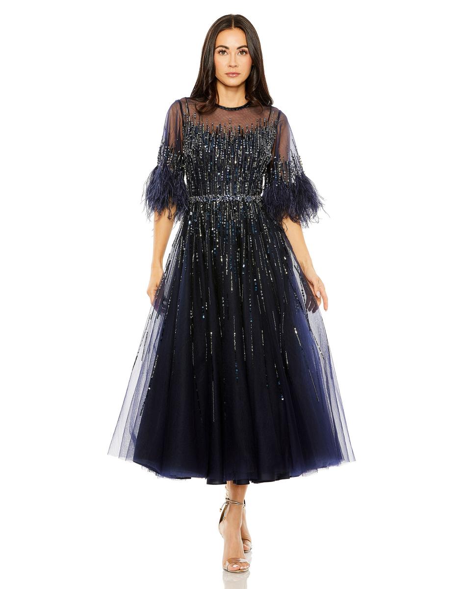 Cocktail by Mac Duggal Dress 42097 - Navy