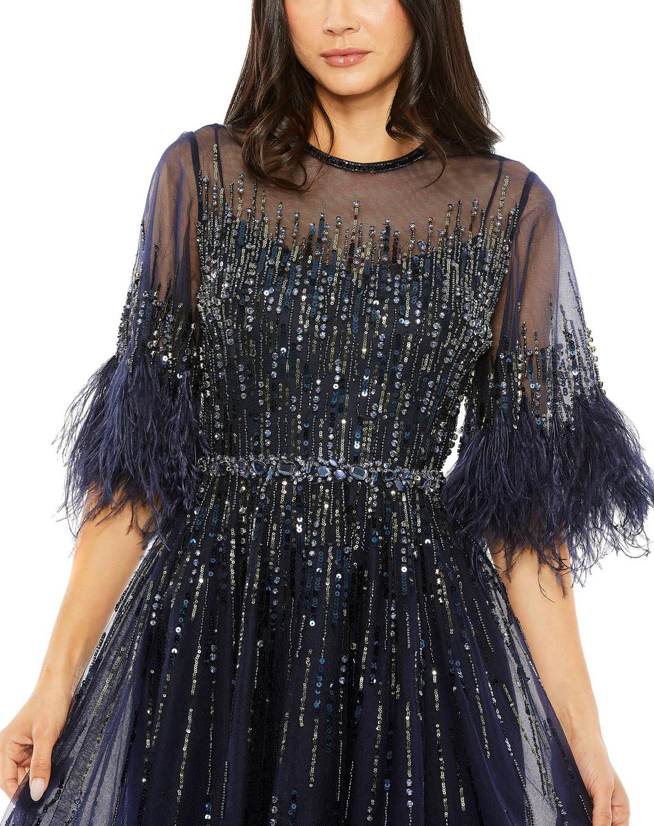Cocktail by Mac Duggal Dress 42097 - Navy