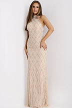 Jovani Signature Collection 42099 - Nude/Silver