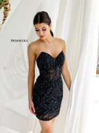 Primavera Couture Short Dress 4222