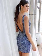 Primavera Couture Short Dress 4223 - Twilight