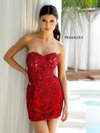 Primavera Couture Short Dress 4227