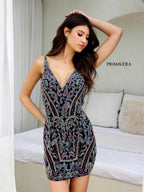 Primavera Couture Short Dress 4238
