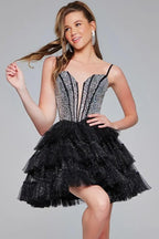 Jovani Homecoming Dresses 42457 - Black