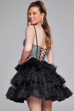 Jovani Homecoming Dresses 42457 - Black