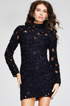 Jovani Contemporary 42576 - Black