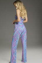 Jovani Contemporary 42597 - Perriwnkle/Multi