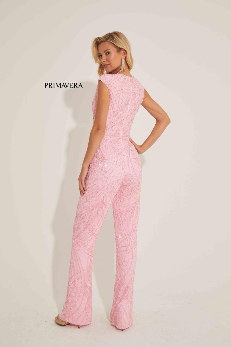 Primavera Couture Long Dress 4384 - Pink