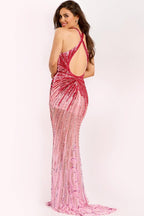 Jovani Signature Collection 43872 - Hot Pink