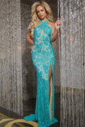 Jovani Prom 44035 - Turquoise