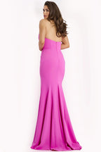 Jovani Signature Collection 44267 - Fuchsia/Orange