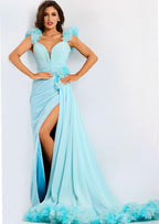 Jovani Signature Collection 44327 - Aqua