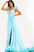 Jovani Signature Collection 44327 - Aqua