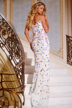 Jovani Prom 44507 - Ivory/Multi