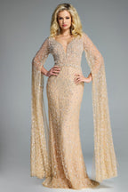 Jovani Evening 44844 - Champagne
