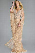 Jovani Evening 44844 - Champagne